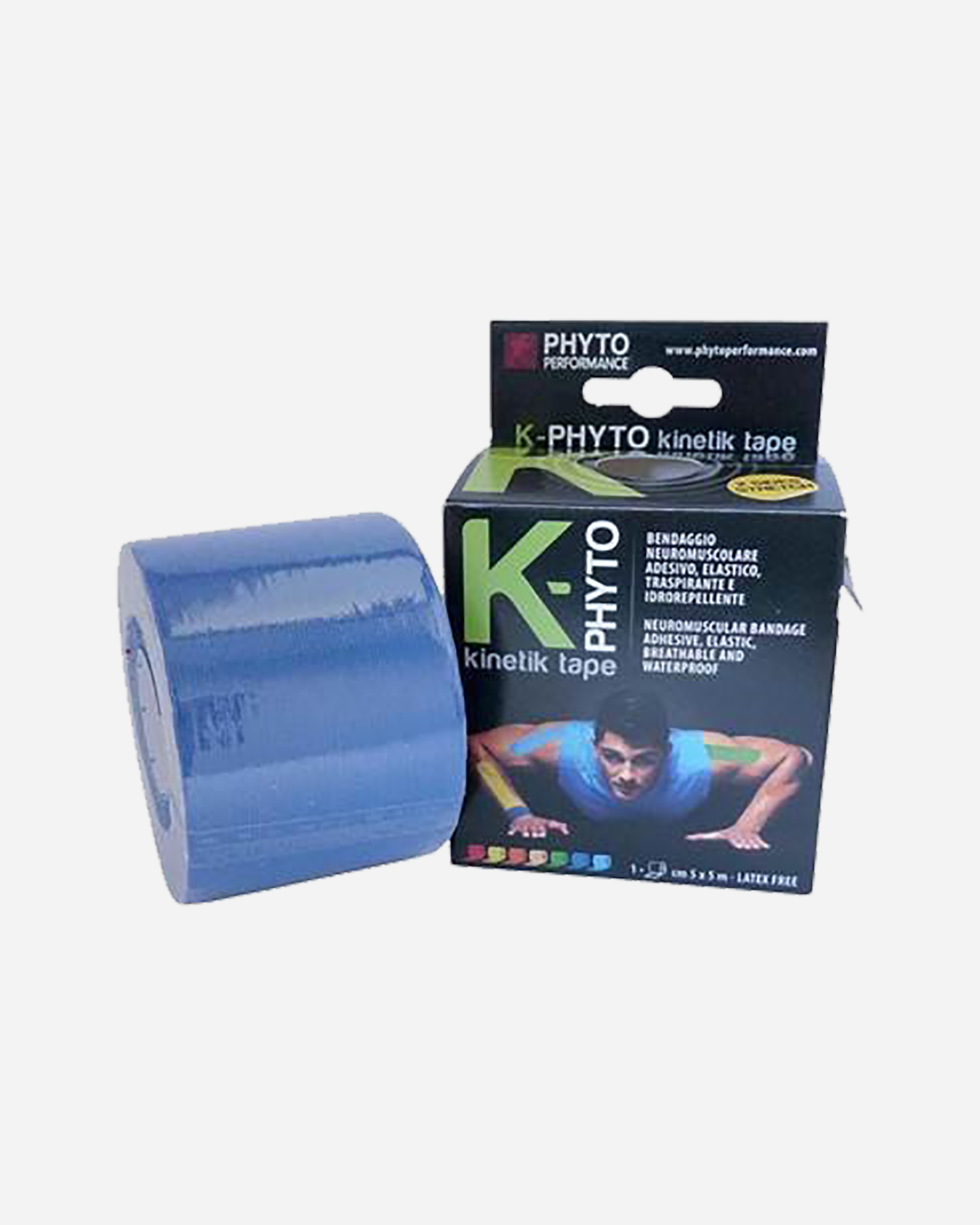 Accessorio Palestra Phyto Performance Kinetik Tape K-PH/1BLUE