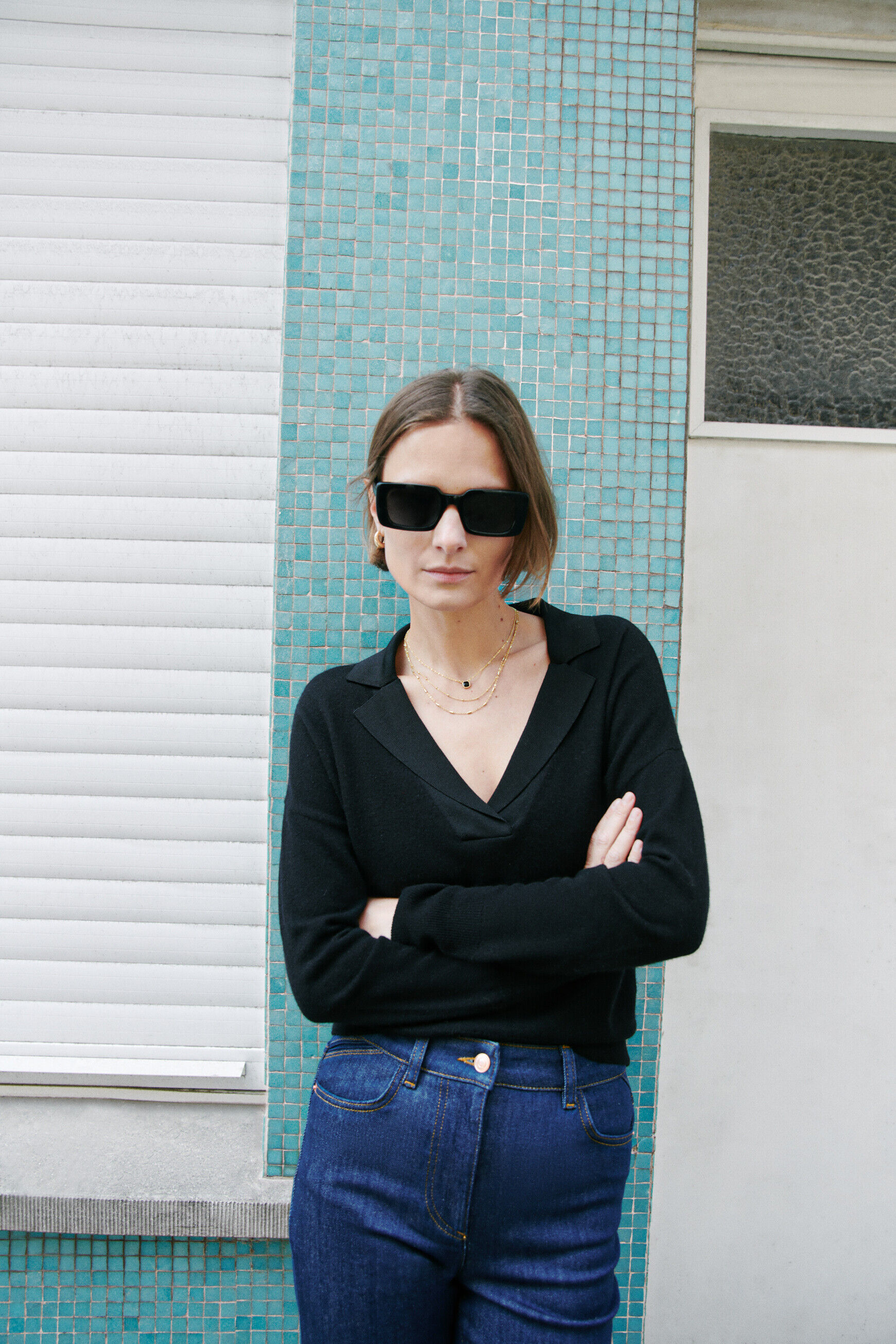 Pull marcelin noir femme