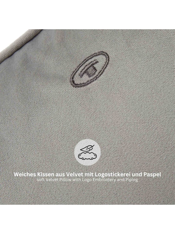 Tom Tailor TT Kissenhülle 2er Set VelvetSignature 45 x 45 cm in Grau günstig kaufen 45 x 45 cm