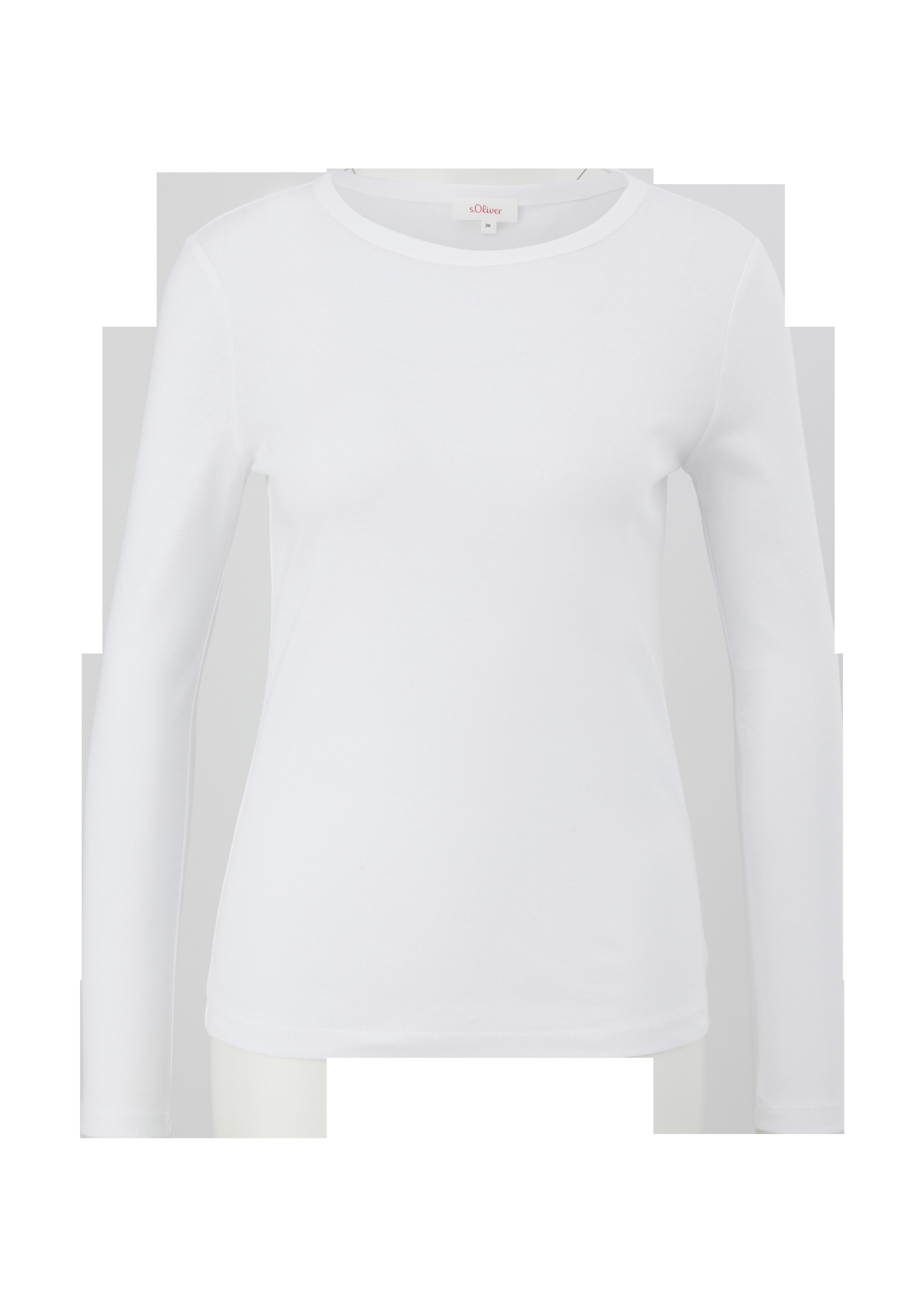 Longsleeve mit Rippstruktur  2130091-0100