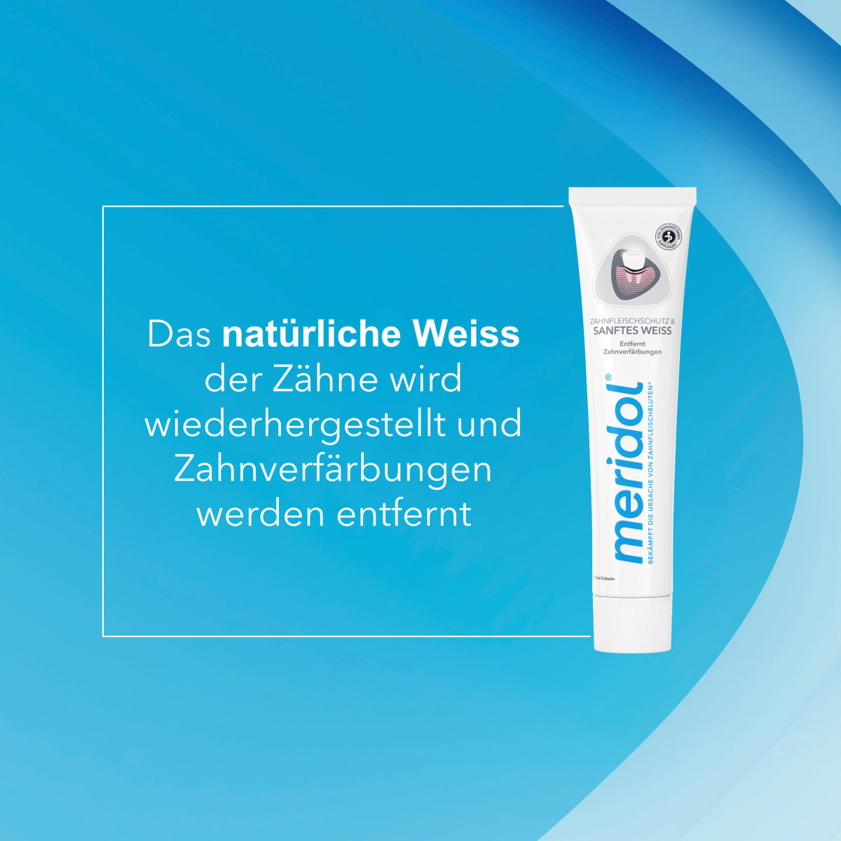 Zahnpasta Sanftes Weiss, 75 ml