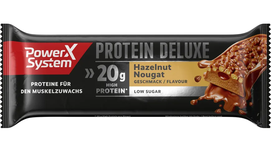 Power System Proteinriegel Deluxe Hazelnut Nougat 55 g