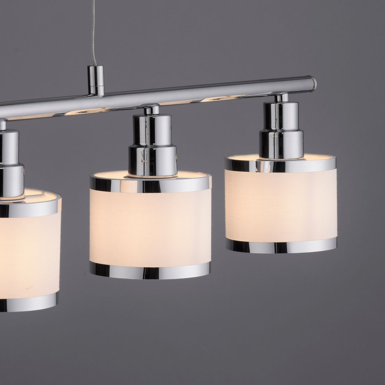 JUST LIGHT LeuchtenDirekt Pendelleuchte ACCOR,  5xE14 max. 25 W, Innenleuchte, IP20
