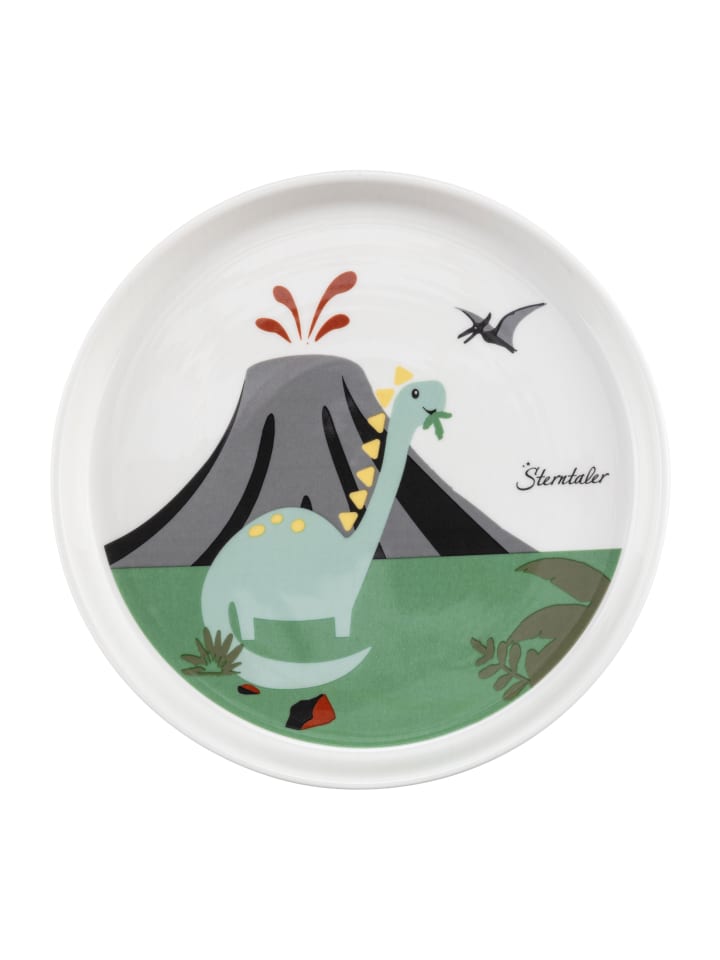Sterntaler Porzellan Geschirr-Set DINO Rexi in weiß günstig kaufen onesize