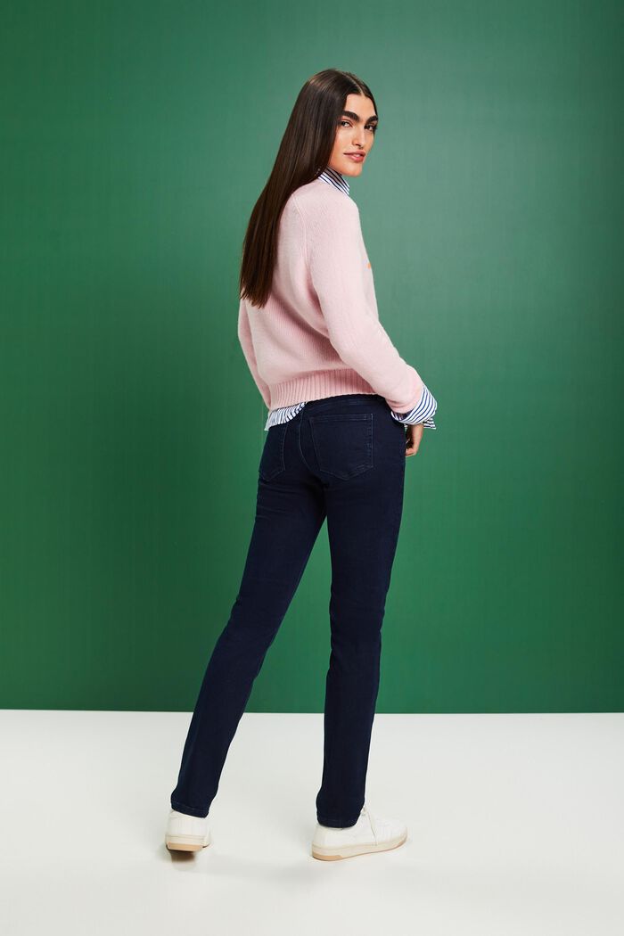 Schmale Jeans mit mittlerer Bundhöhe