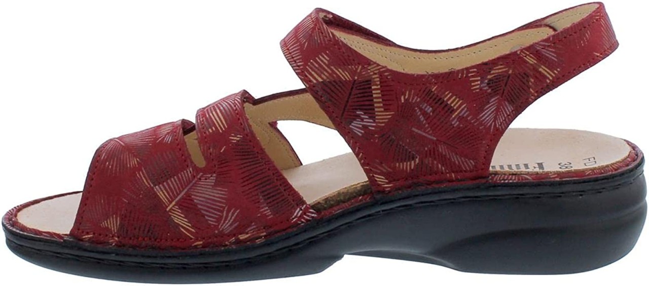 FINN COMFORT Komfort Sandalen rot