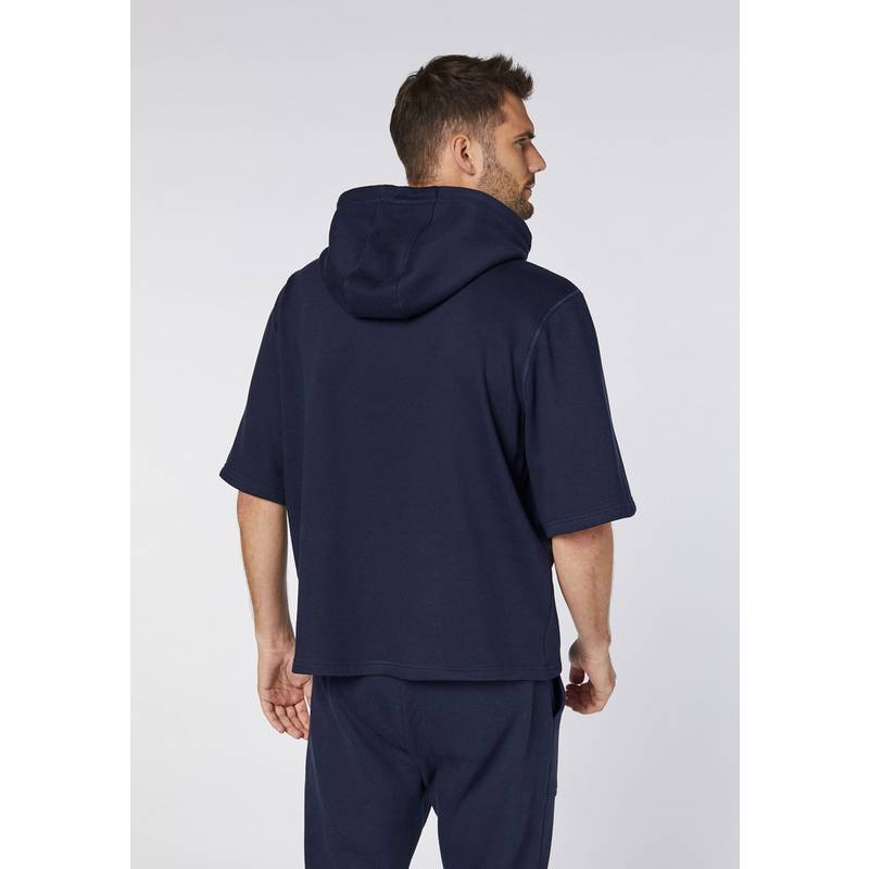 Chiemsee Kurzarm-Hoodie Sweatshirt Herren