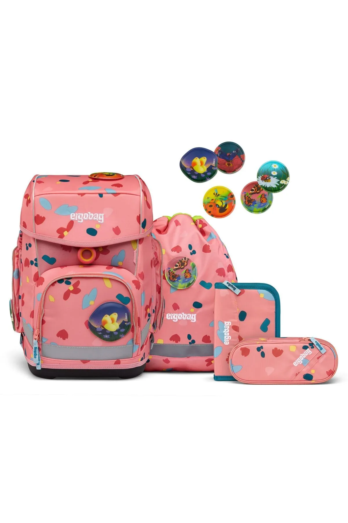 Ergobag  Schulrucksack - Rosa - Unifarben