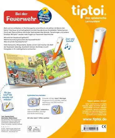 tiptoi® Wieso? Weshalb? Warum? Bei der Feuerwehr
