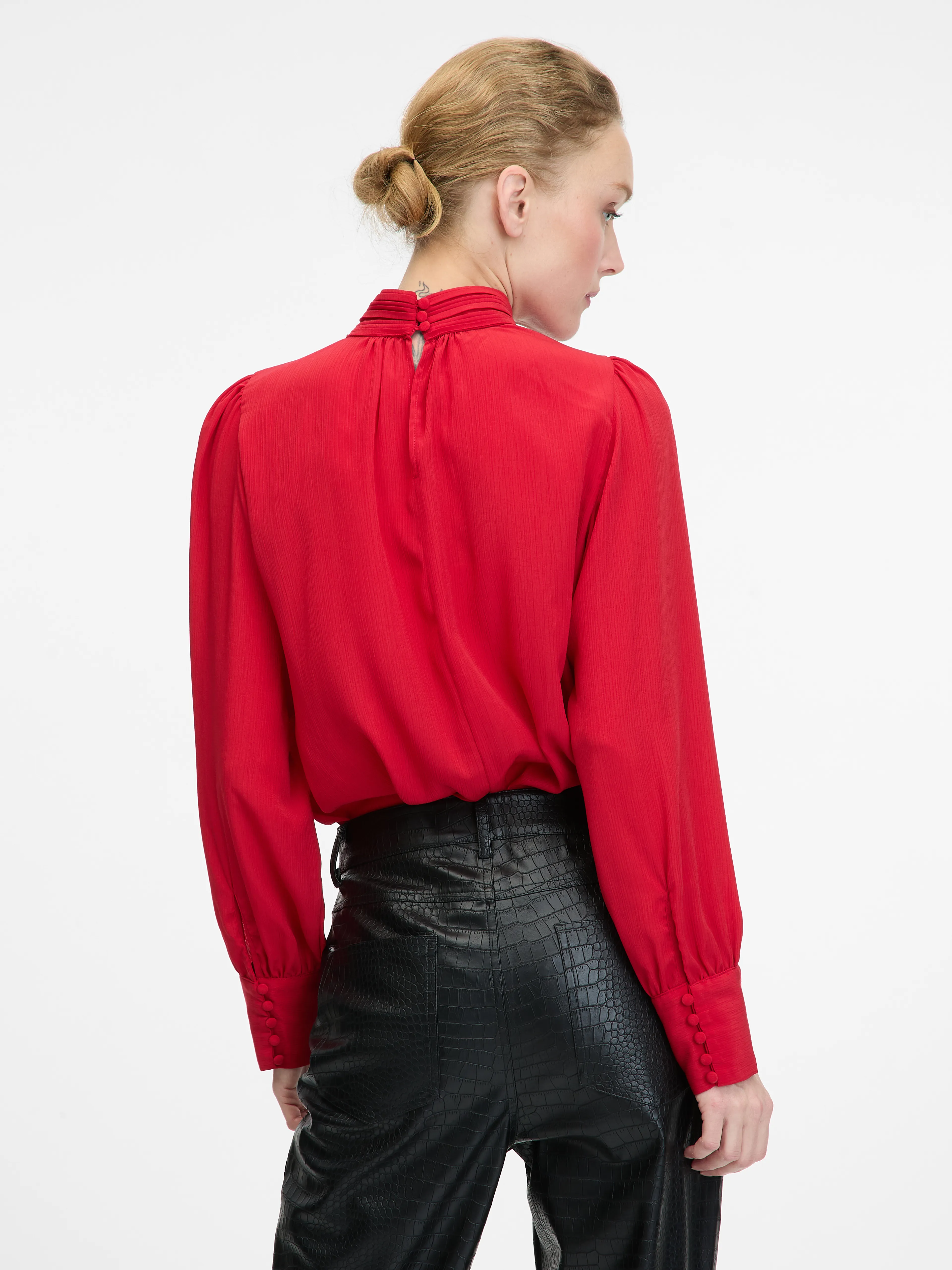 Rote Damenbluse ORSAY