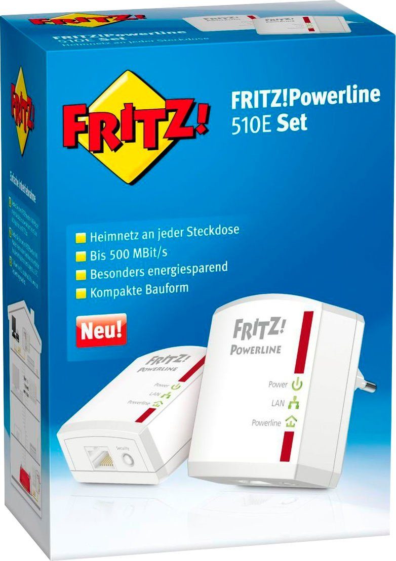 AVM FRITZ!Powerline 510E Set LAN-Router