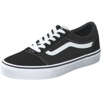 Vans YT Ward Sneaker in schwarz