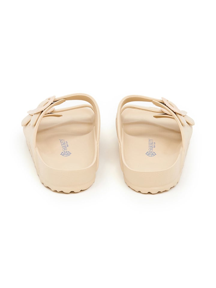 SABOKETS Pantoletten in Beige günstig kaufen