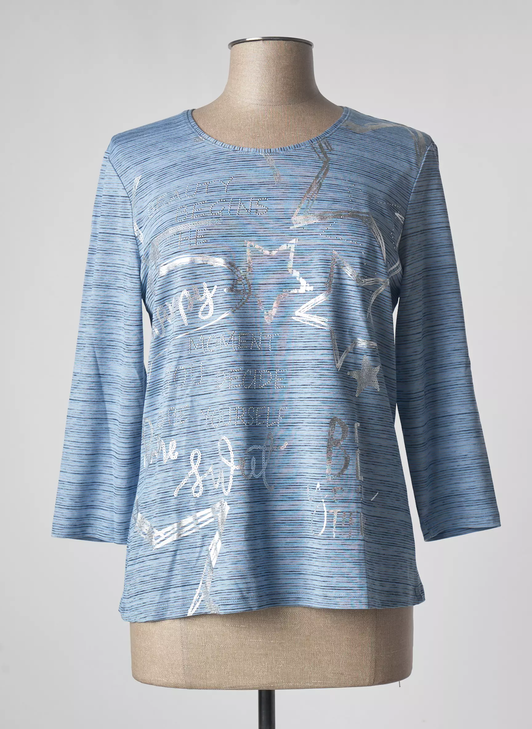 Barbara Lebek Tshirts Femme couleur bleu