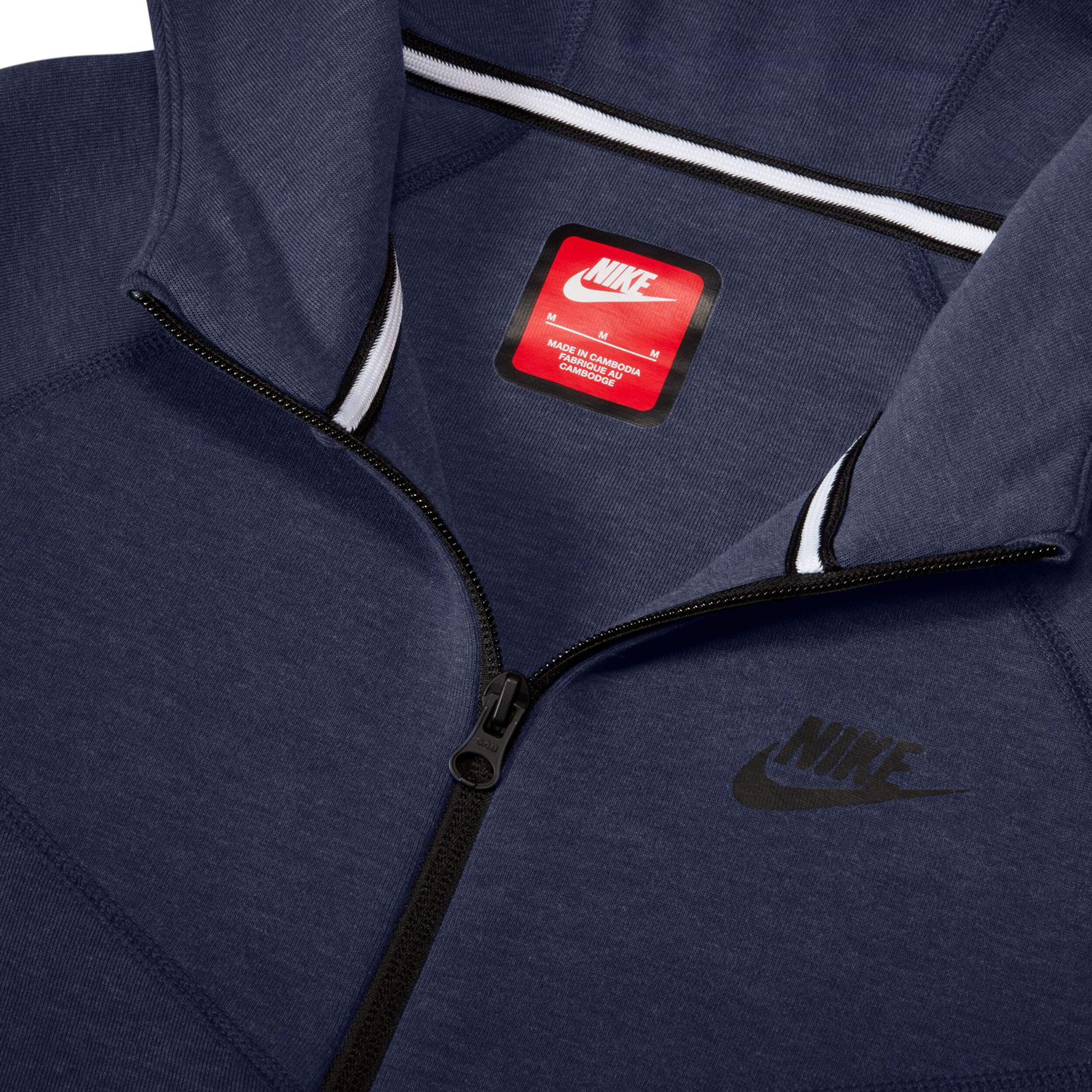 Tech Fleece Full-Zip Sweatjacke Jungen - Dunkelblau