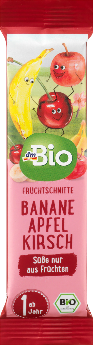 Fruchtriegel Kirsche-Apfel-Banane ab 1Jahr, 25 g