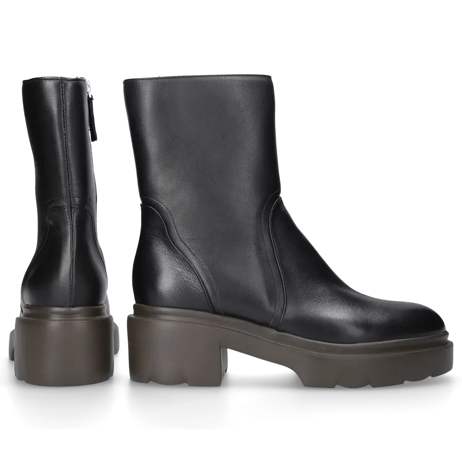 Pomme D`OR - Klassische Stiefeletten 3194A Kalbsleder - schwarz