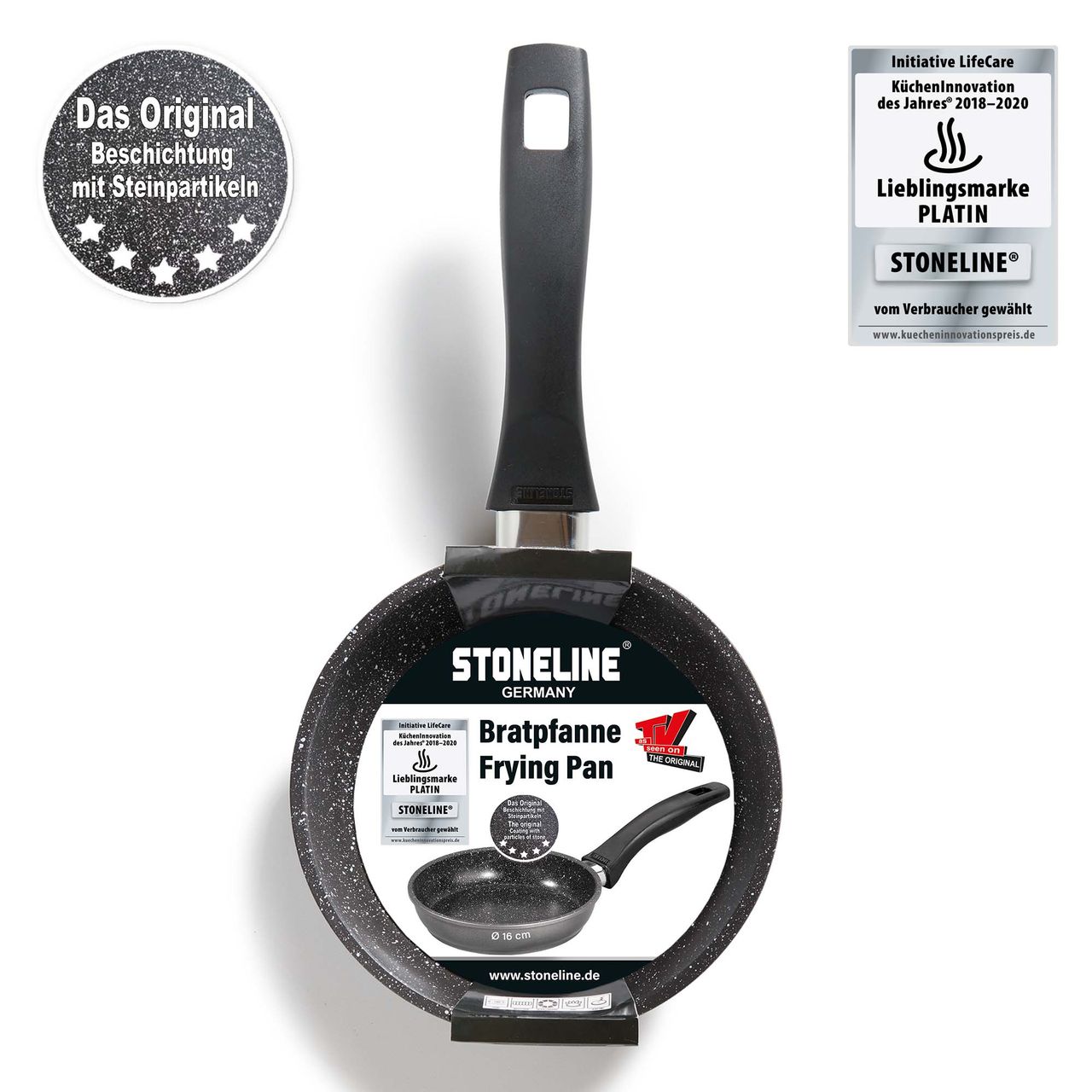 STONELINE® Bratpfanne 16 cm