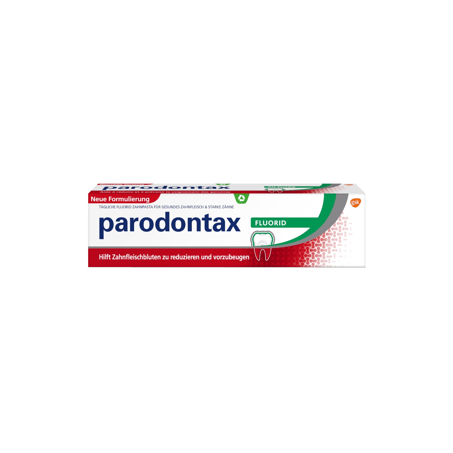 mit Fluorid Zahnpasta