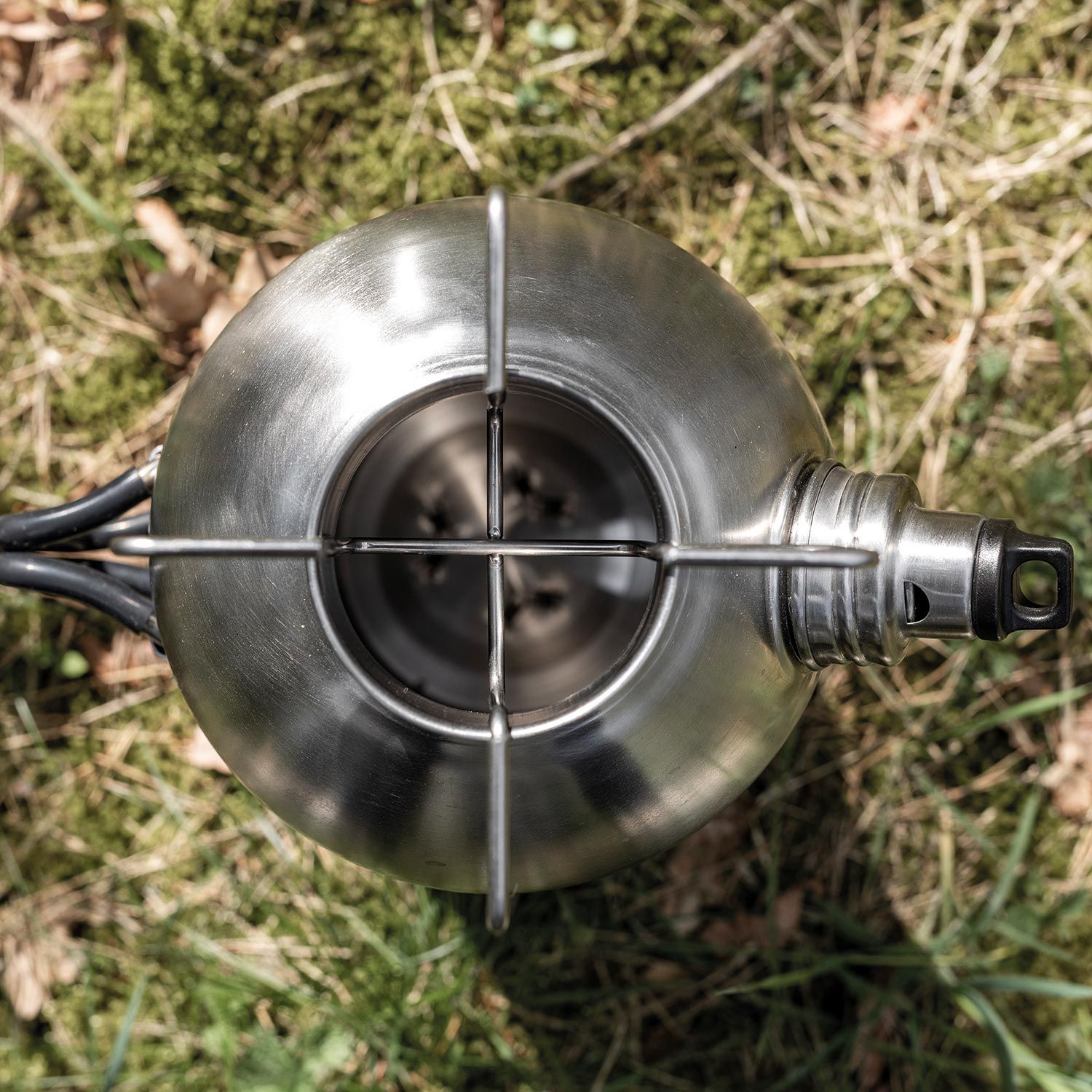 Feuerkanne Edelstahl