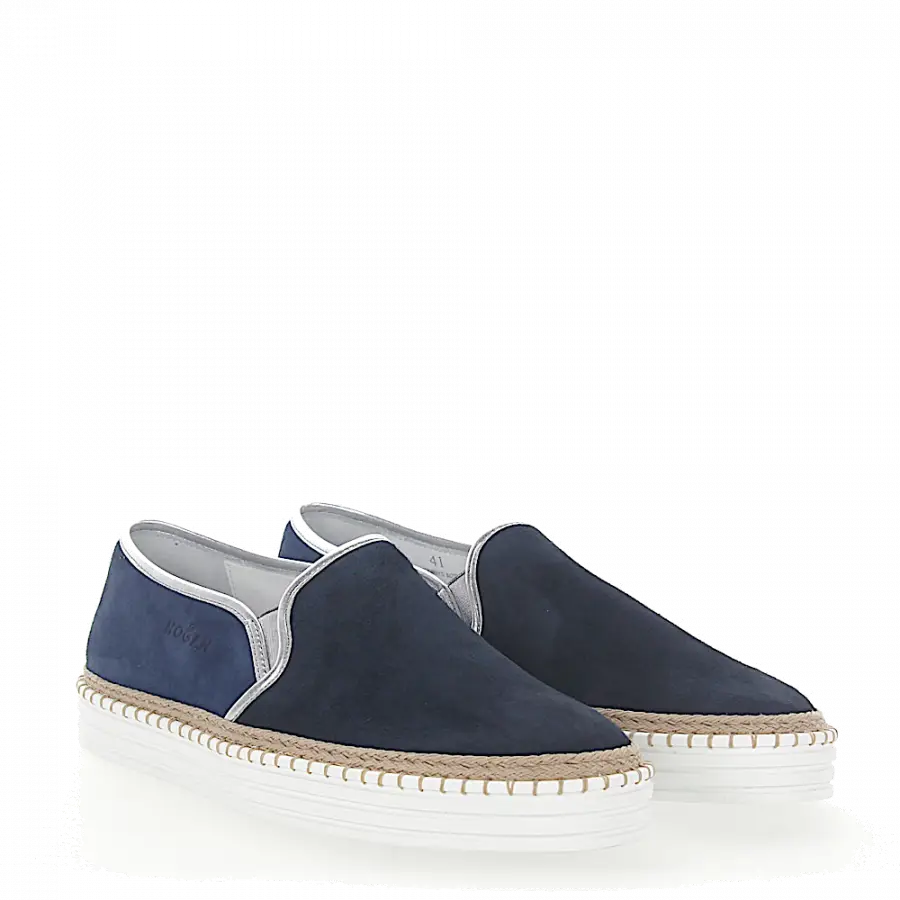 Hogan - Slip Ons R260 blau-kombi - blau