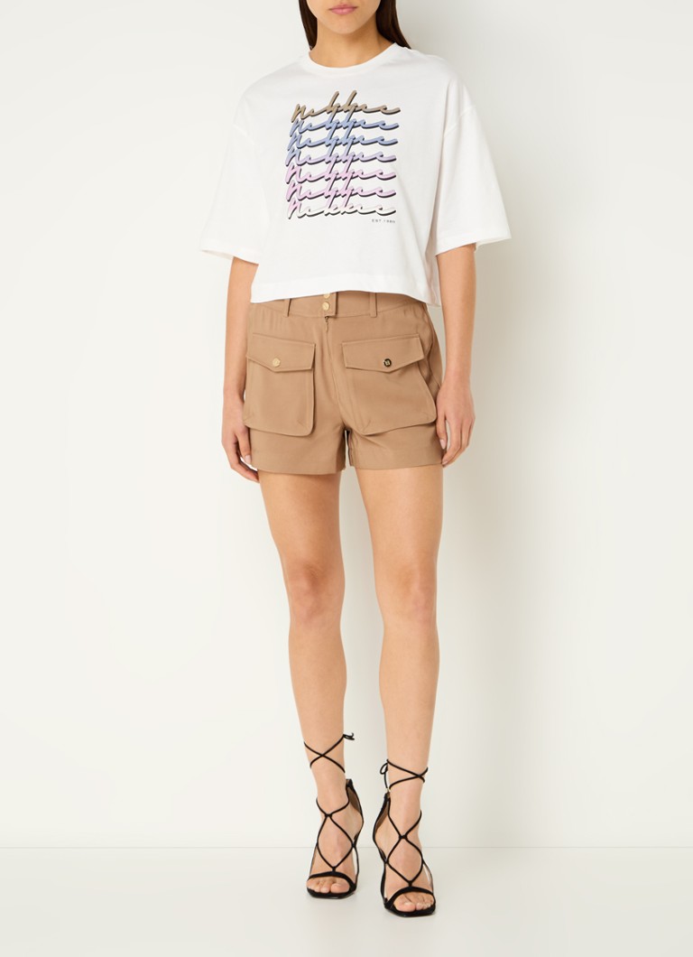 T-shirt corta NIKKIE Daito con stampa logo
