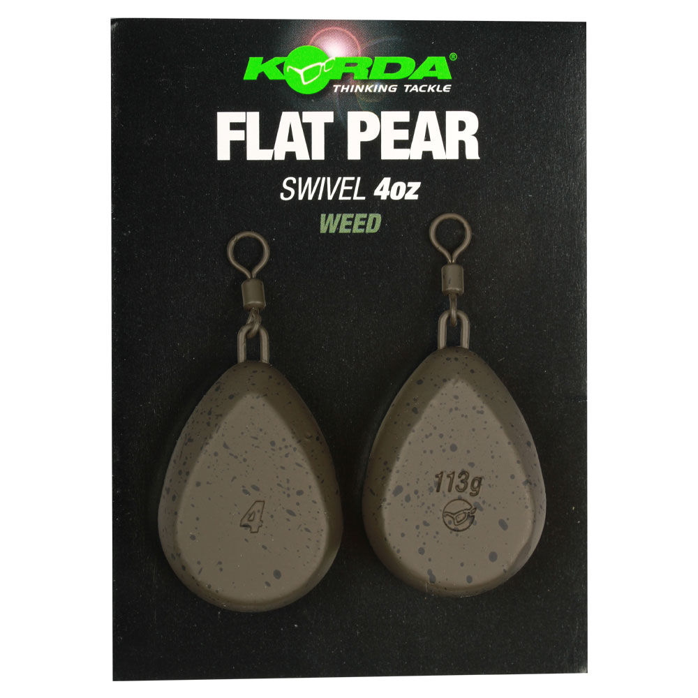 Korda litteä päärynähihna pyörivällä hihnalla (x2)