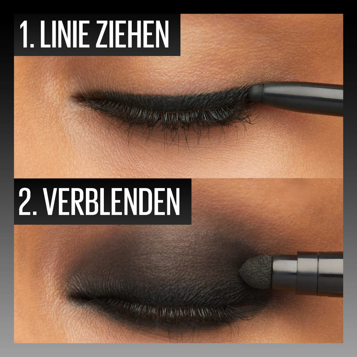 Gel Eyeliner Tattoo Smokey Black, 1 St