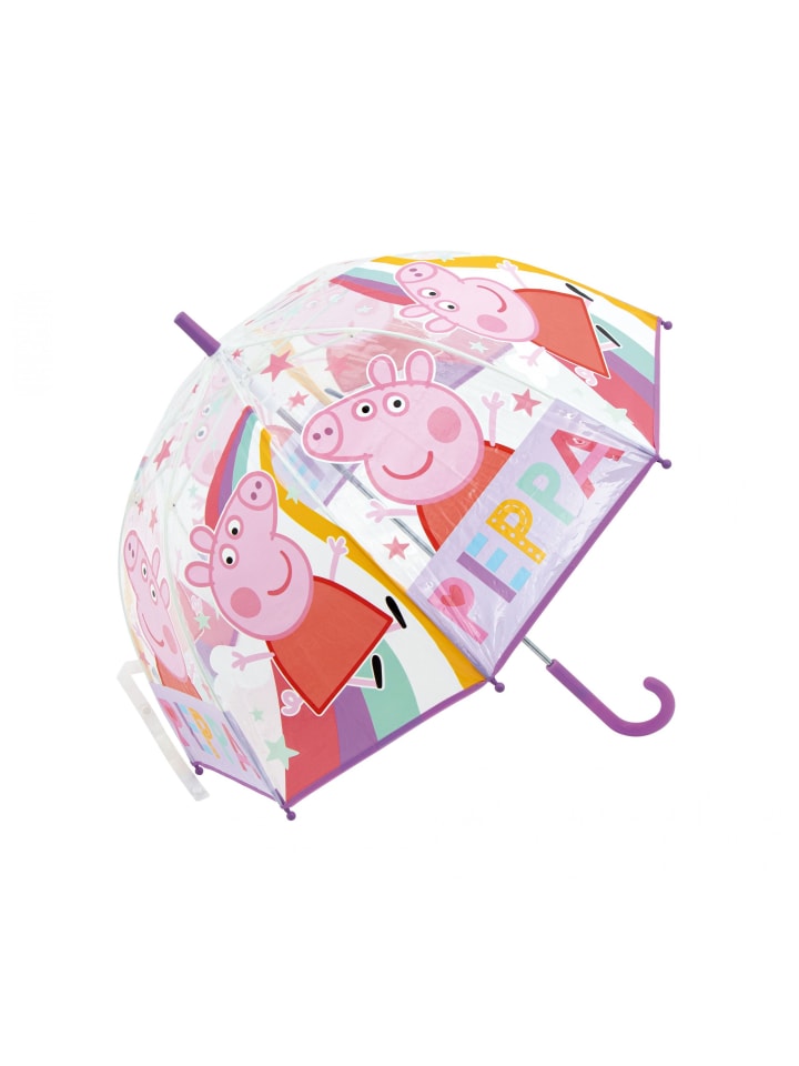 Peppa Pig Regenschirm Peppa Pig (D): 68 cm in Lila günstig kaufen 68