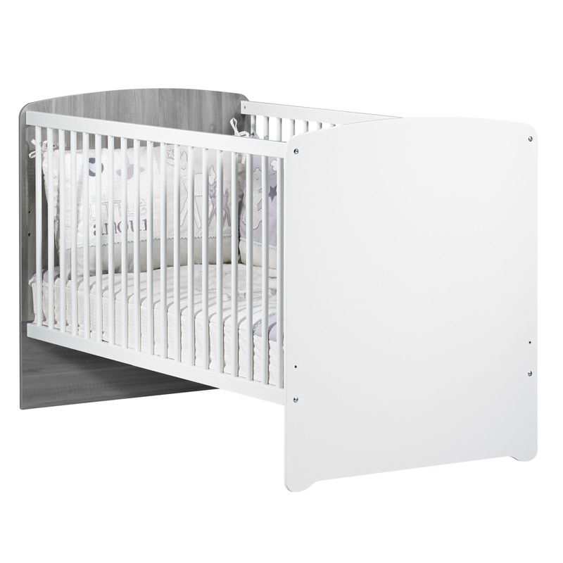 Lit bébé évolutif 140x70 Little big bed Leaf