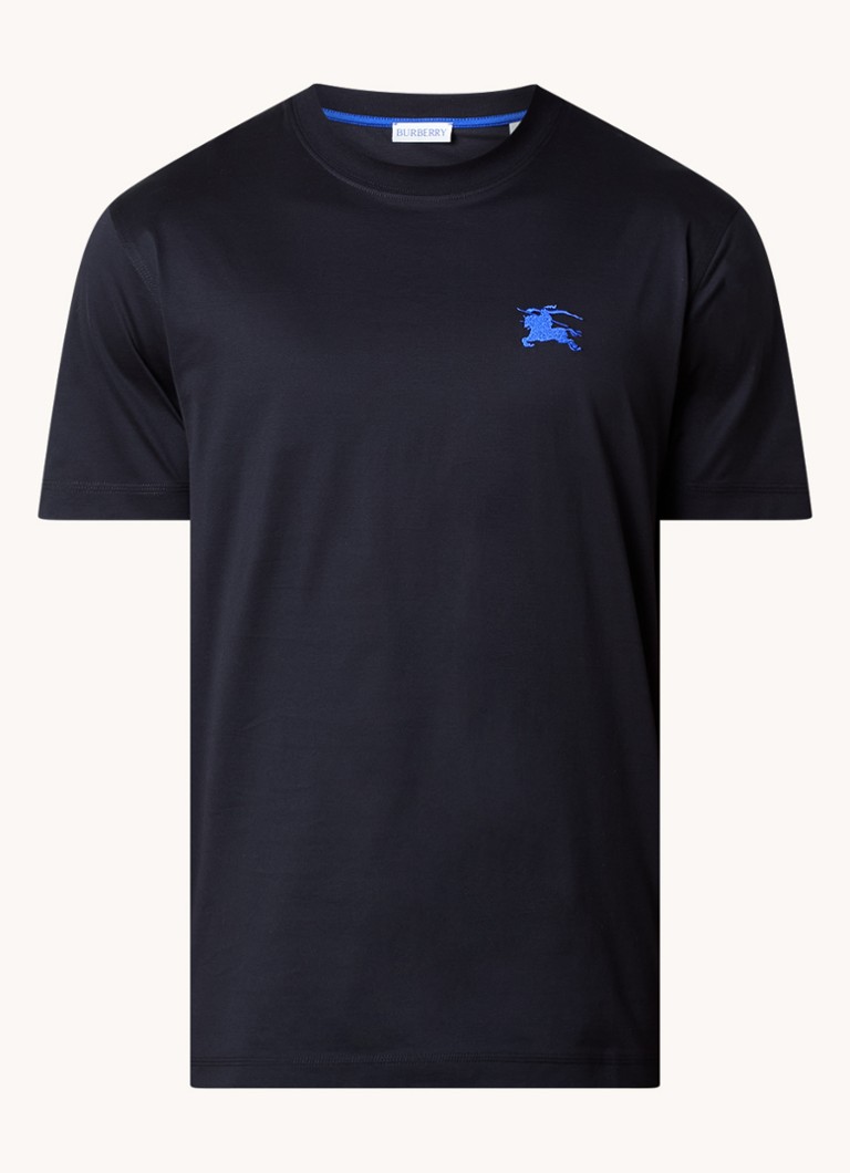 Tricou Burberry cu logo brodat
