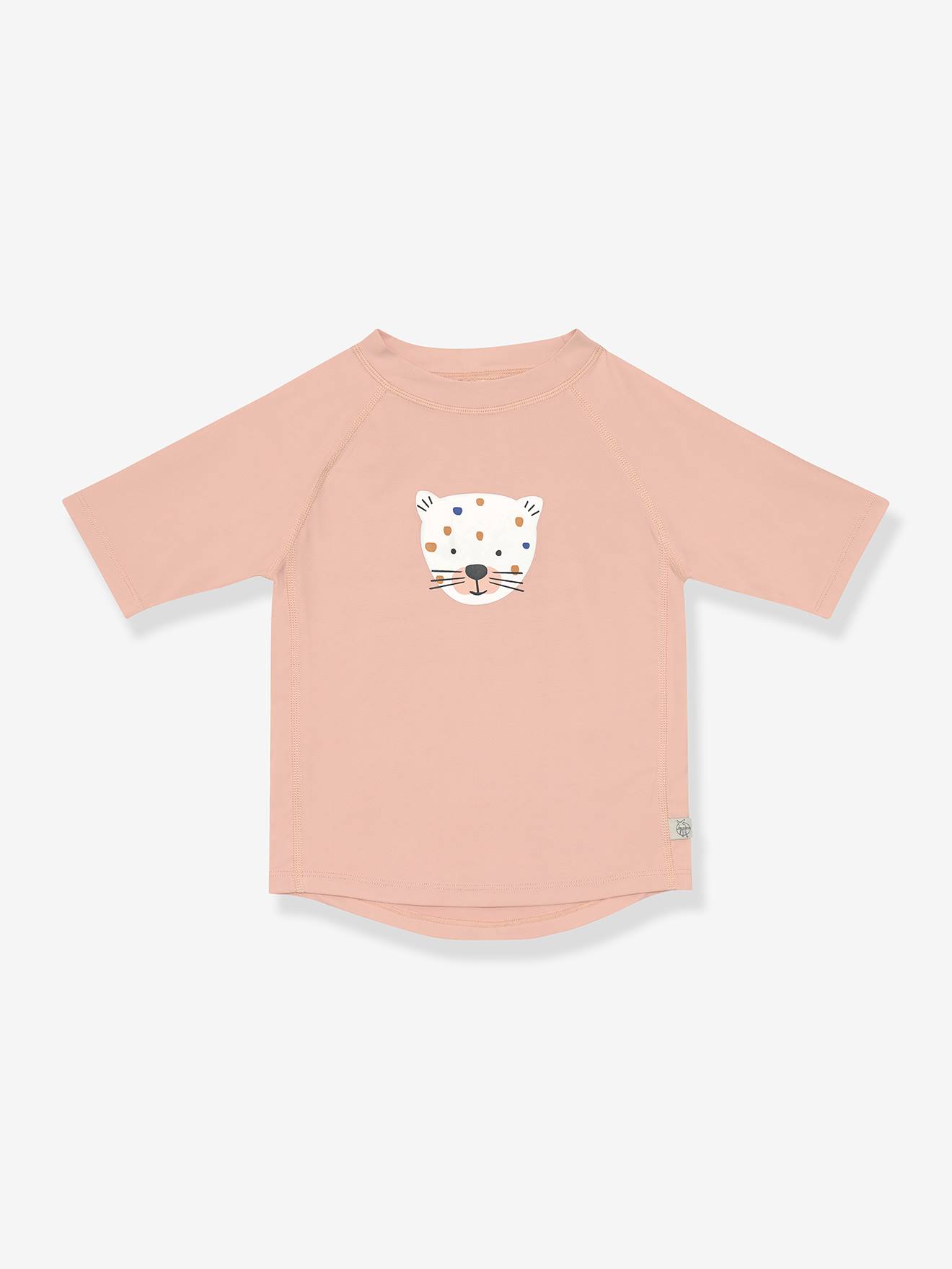 Lässig Baby UV-Badeshirt LÄSSIG mit kurzen Ärmeln - pudrig rosa