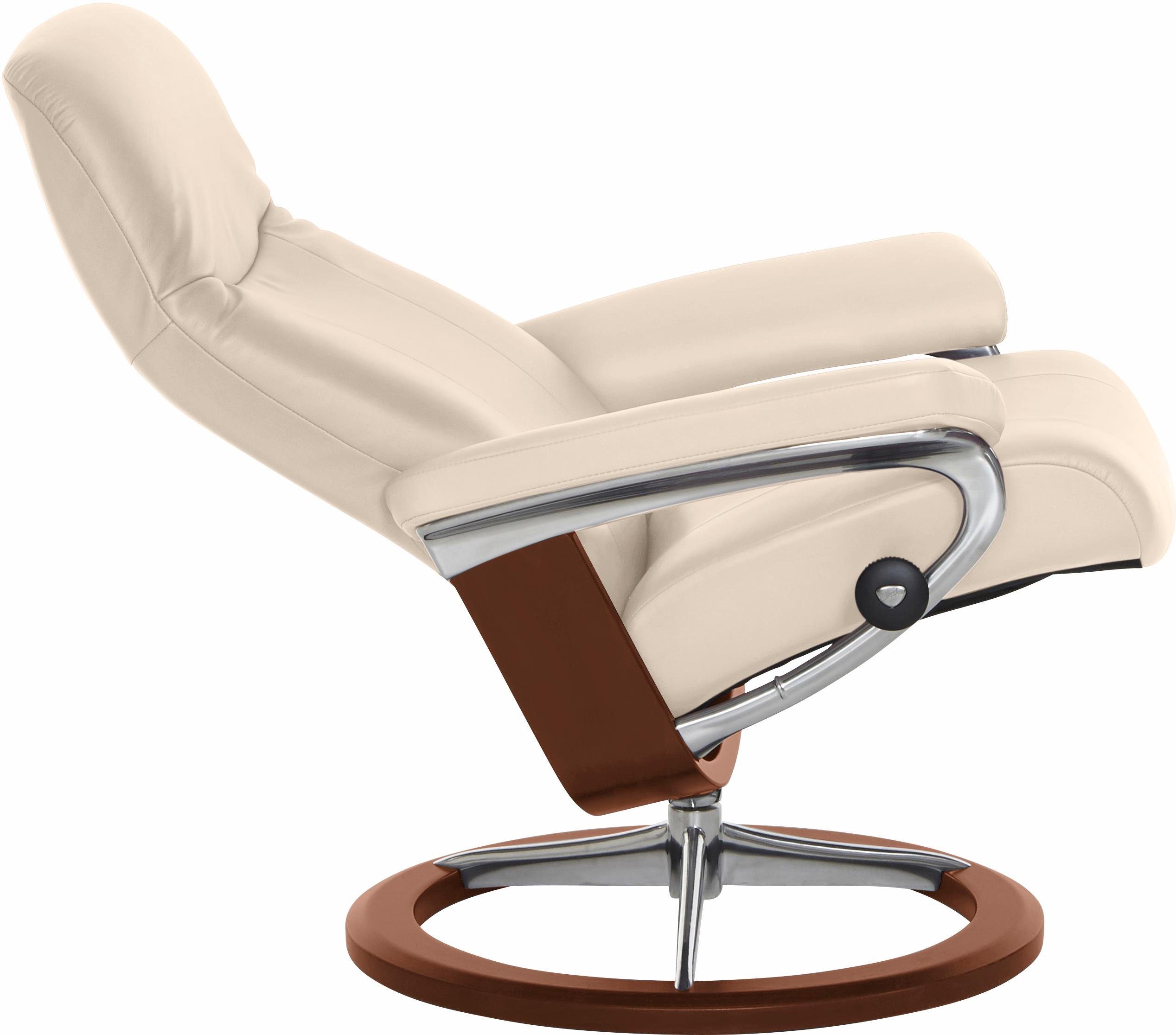 Stressless® Relaxsessel Garda (Set), mit Signature Base, Größe L, Gestell Braun