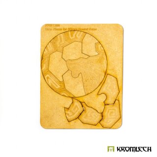Dvergr Spaceship 80 mm Round Base Topper (1)