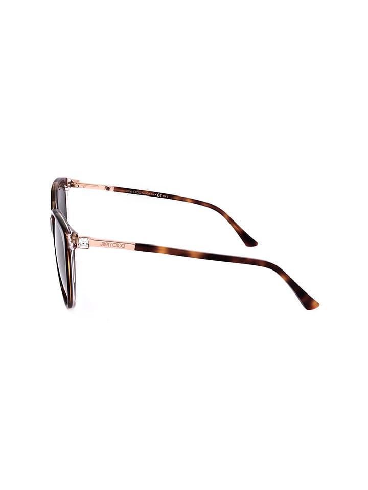 Jimmy Choo Damen-Sonnenbrille in Havana günstig kaufen 58