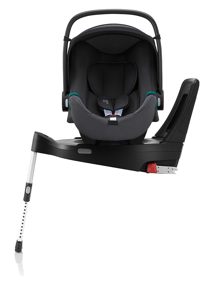 britax römer 2tlg. Set: Babyschale und Basisstation in Anthrazit - Gruppe 0  günstig kaufen onesize