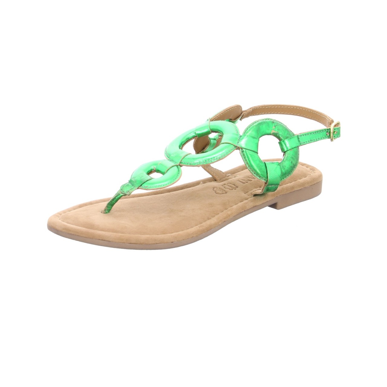 LAZAMANI Klassische Sandalen grün