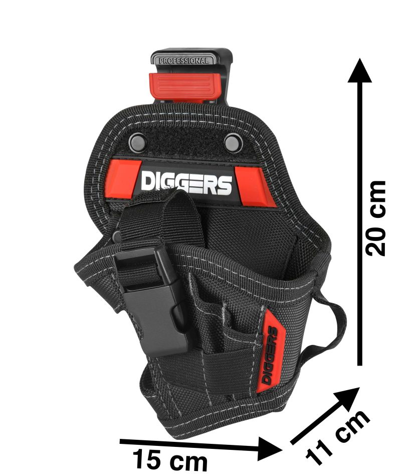 DIGGERS DK606 Quick Klik torba za pohranu malih bušilica