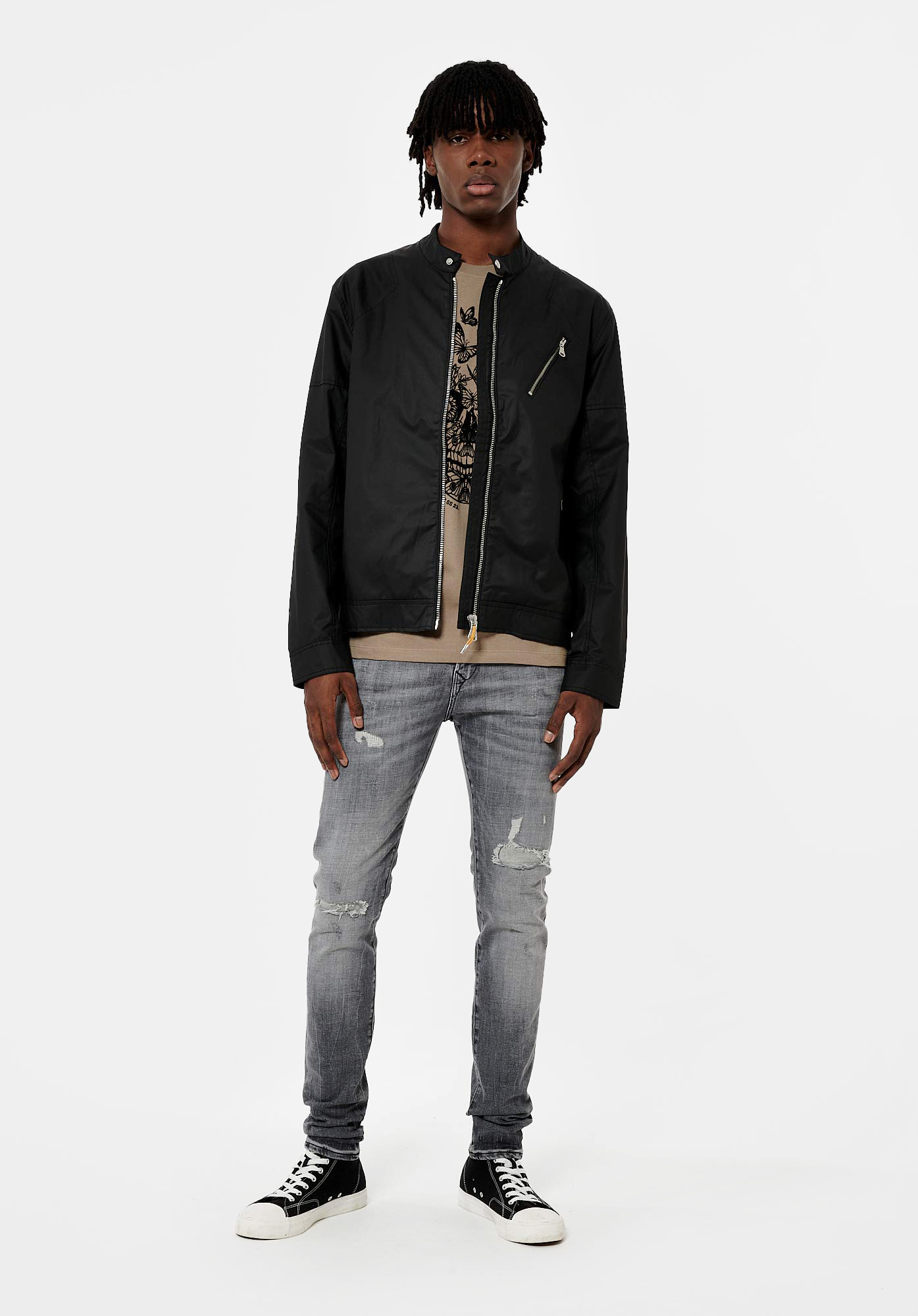 NYGEL  Veste noire Homme
