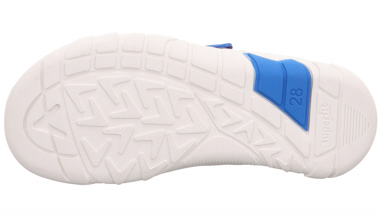 TRACE - Blau Sneaker low mit Klettverschluss