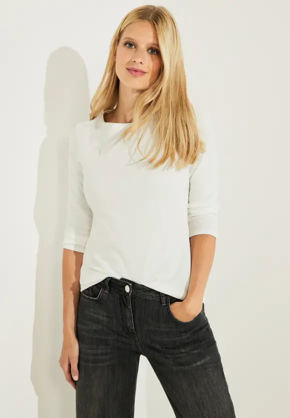 CECIL Basic Shirt in Unifarbe