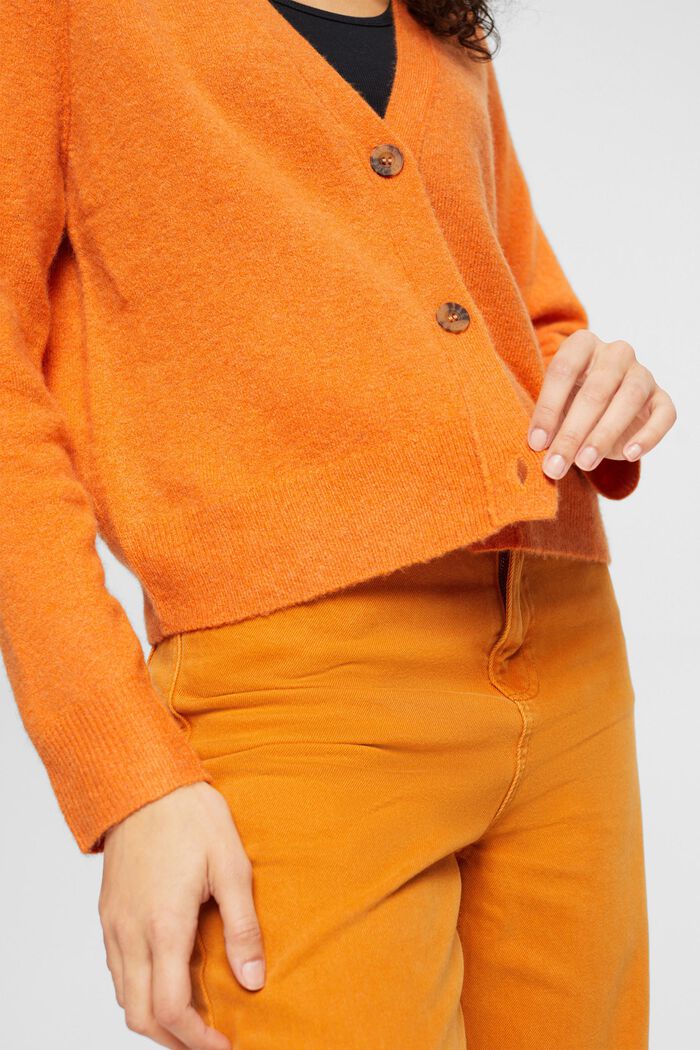 Cardigan aus Wollmix