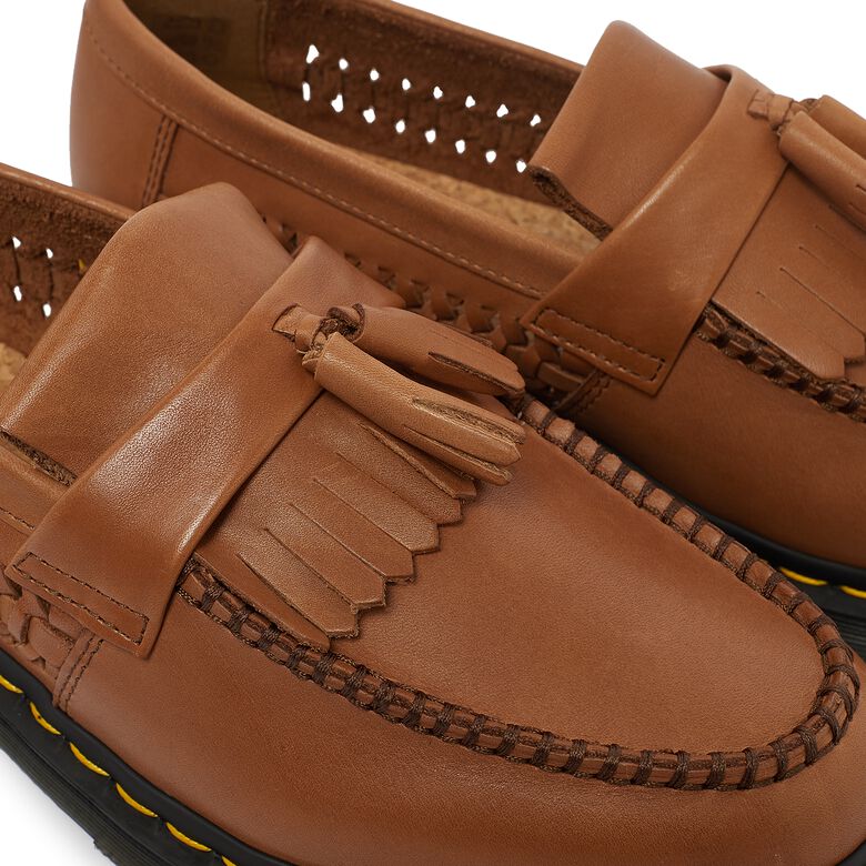 Dr. Martens Adrian Woven Loafer british tan classic analine