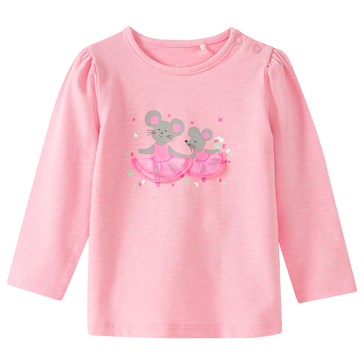 Baby Langarmshirt mit Mäusen