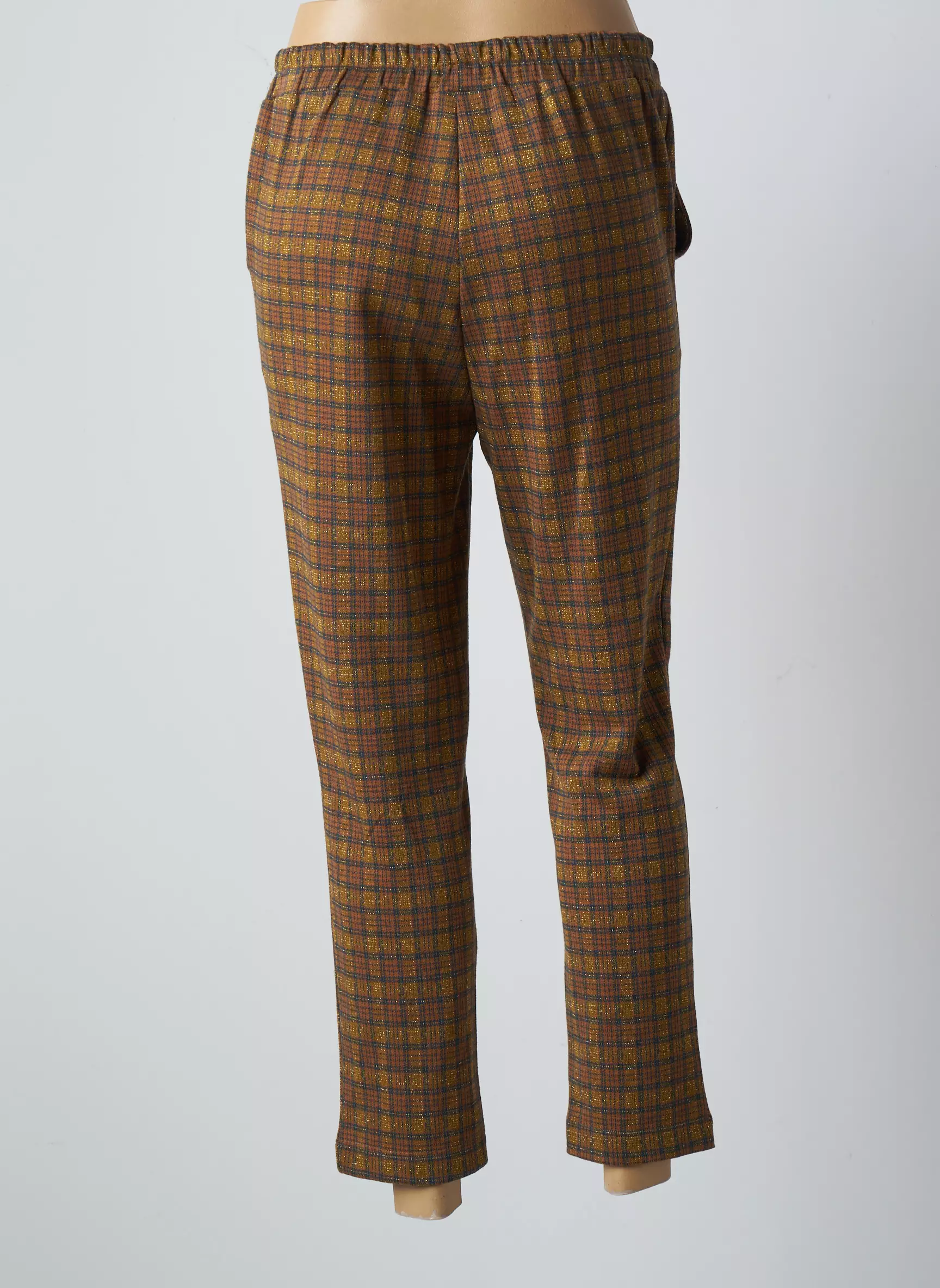 Pako Litto Pantalon7 8 Femme couleur marron