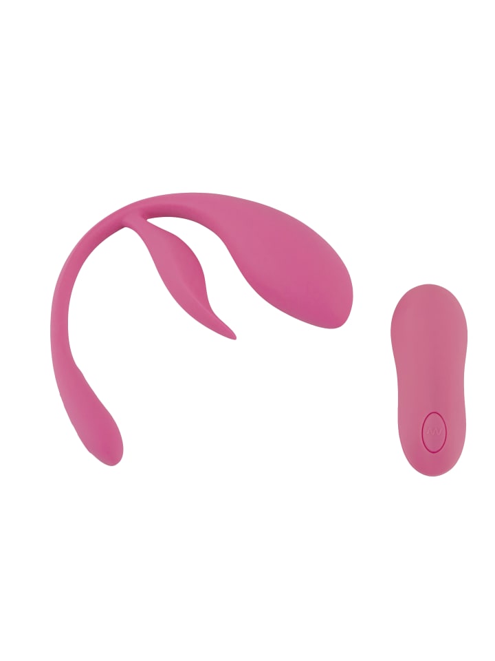 Sweet Smile Vibro-Ei RC Double Pleasure Love Ball in rosa günstig kaufen 26 cm