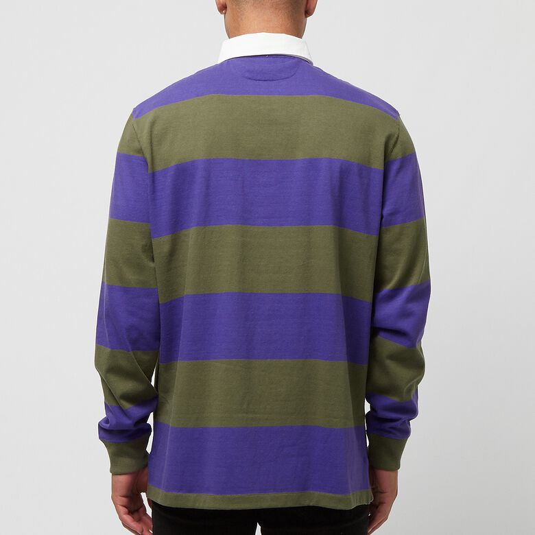 Polo Ralph Lauren Long Sleeve Rugby purple cactus/dark sage