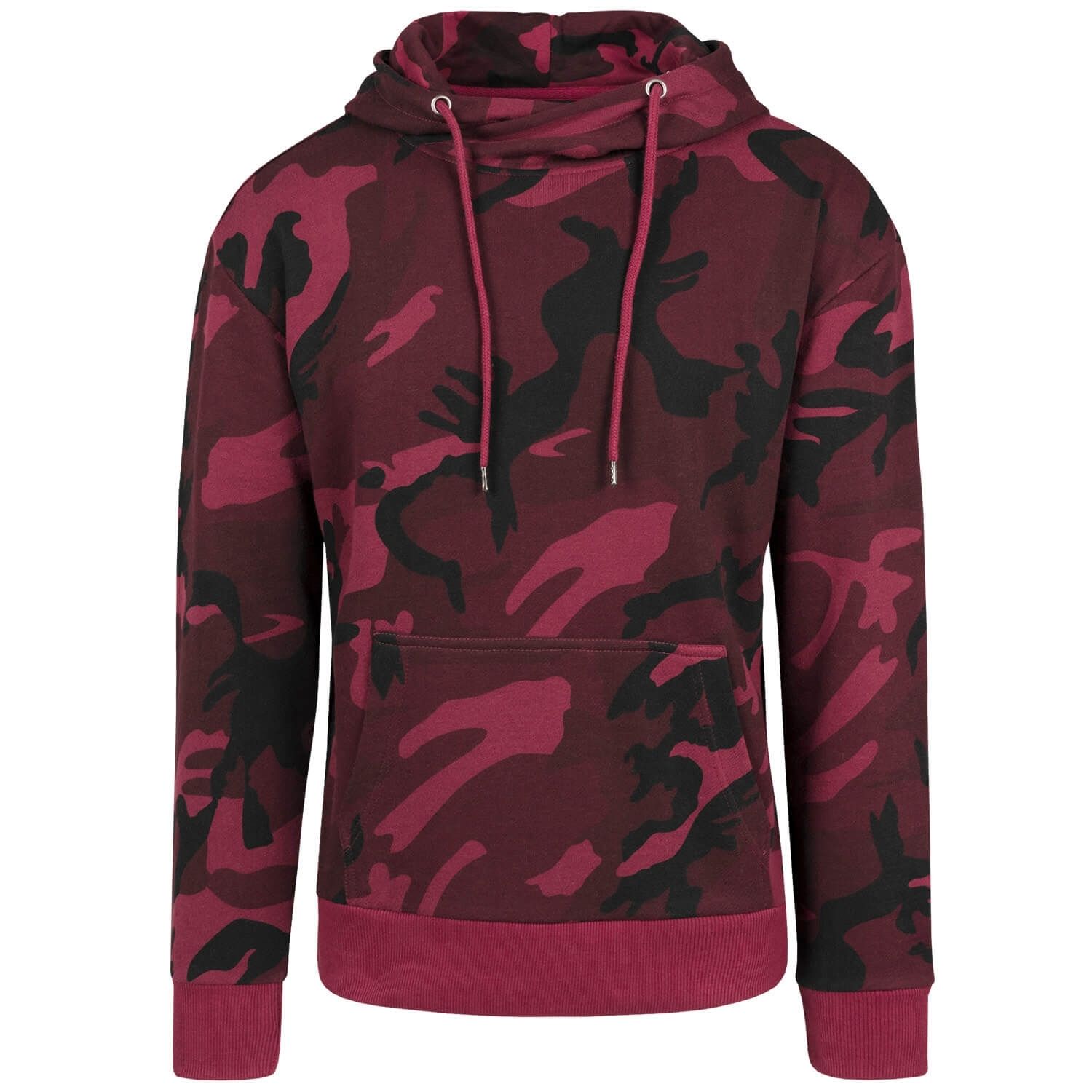 Kapuzenpullover High Neck Camo Hoody