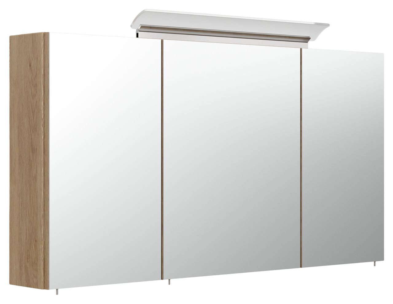 Posseik Badmöbel-Set Teramo 100 cm (6-teilig) eiche hell seidenglanz EEK: F