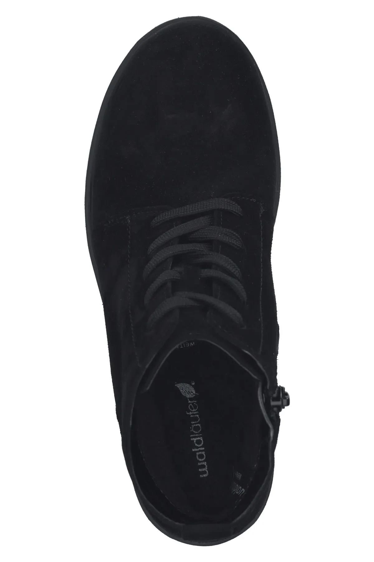 Waldläufer  Stiefelette - Schwarz - Flacher Absatz